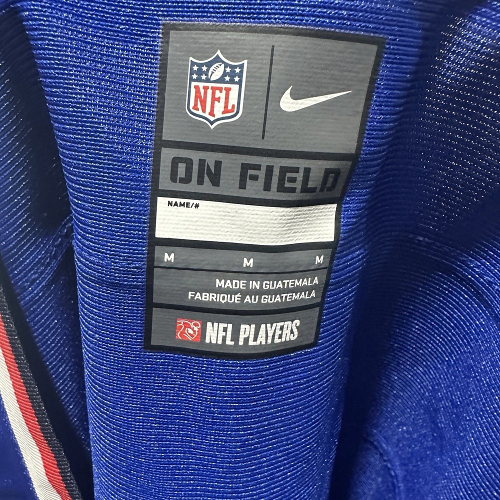 Nike On Field NFL Players Buffalo Bills #85 Blue Blank Canvas Back Jersey Sz M - Picture 3 of 16